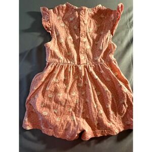 JoJo Bebe Baby Girl Pink‎ Daisy Print Romper Jumpsuit Outfit 12-18M NWOT